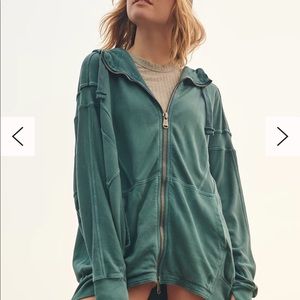 Free People All Your Live Solid Hoodie NWOT